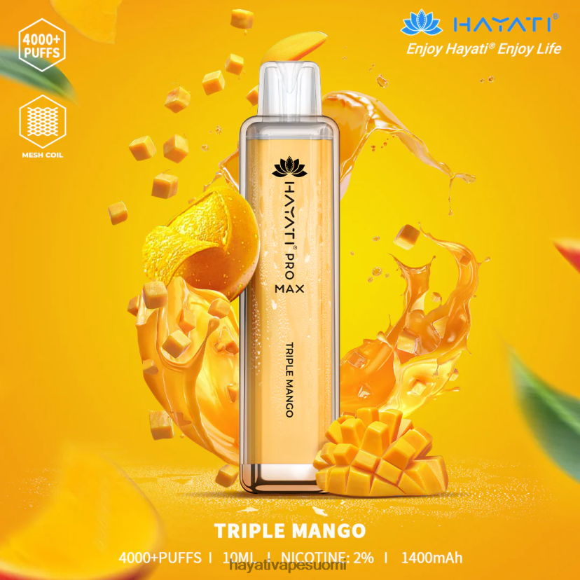 kolminkertainen mango