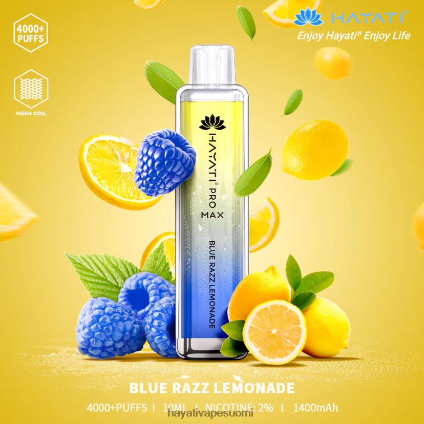 sininen razz-limonadi
